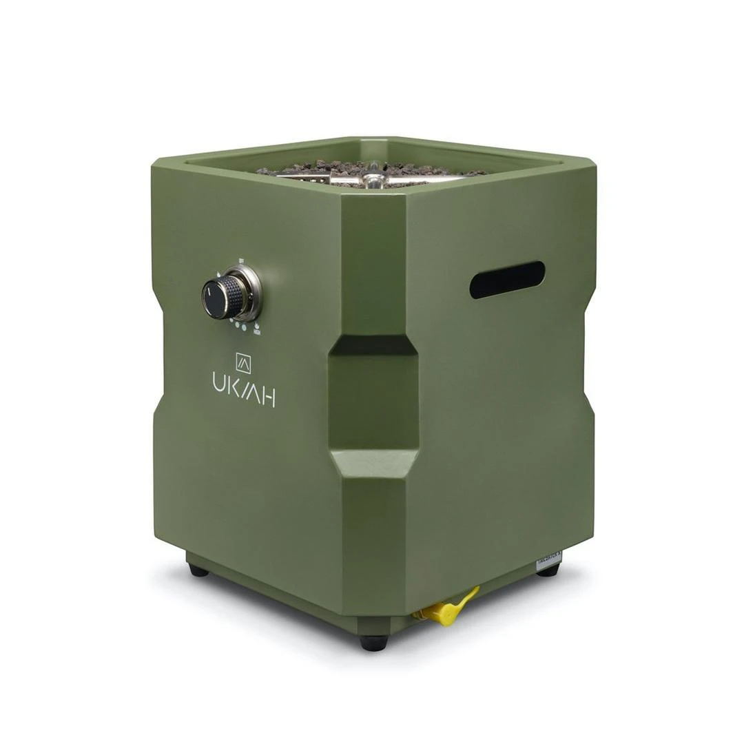 Ukiah - Tailgater X Portable Propane Fire Pit, Green 7 Ukiah - Tailgater X Portable Propane Fire Pit, Green - Image 7