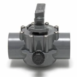 Jandy - Gray Two Port Valve 1 1/2in.-2in. Positive Seal -Equipment Pools Two Way Standard Grey Valves 5