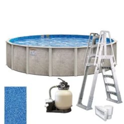 Verona 27' X 54" Round Above Ground Pool Package
