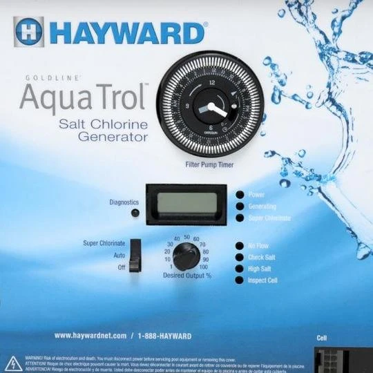 Hayward - W3AQ-TROL-RJ AquaTrol Above Ground Pool Salt System Return Jet Mounting With Standard Cord 2 Hayward - W3AQ-TROL-RJ AquaTrol Above Ground Pool Salt System Return Jet Mounting With Standard Cord - Image 2