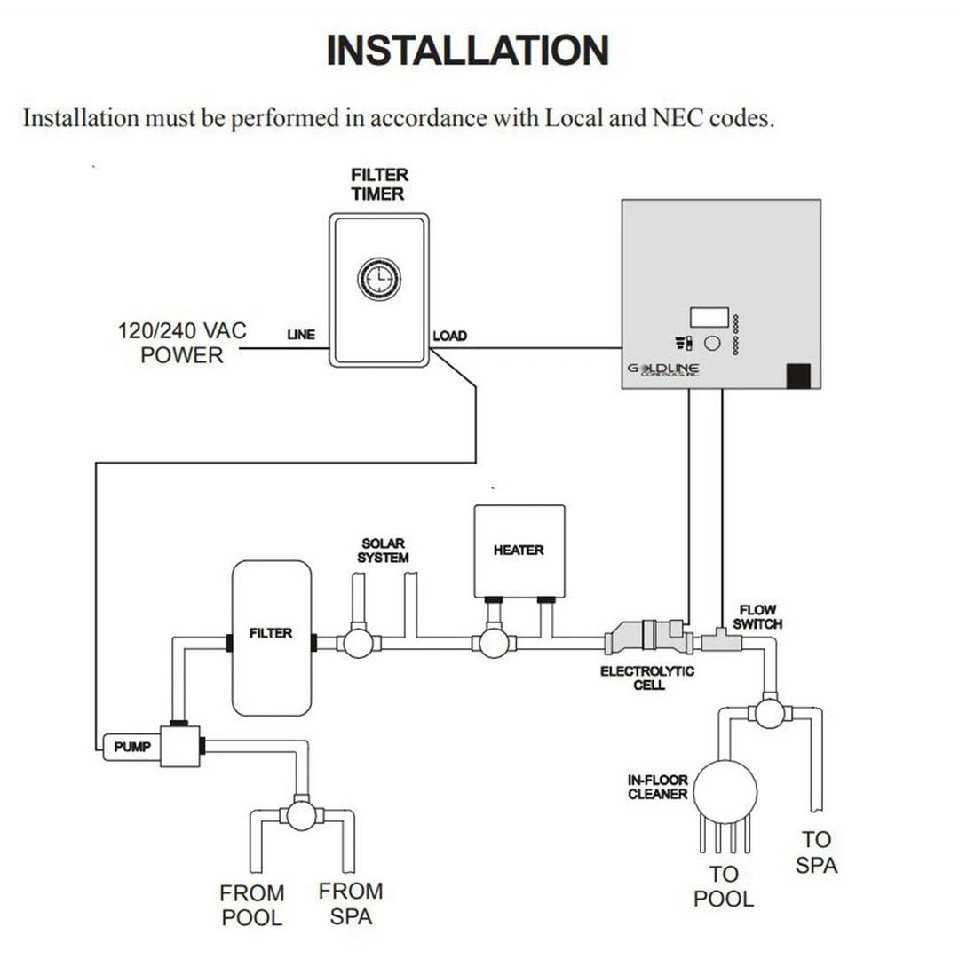 Hayward - W3AQR15 AquaRite Complete Salt System For Pools Up To 40,000 Gallons 11 Hayward - W3AQR15 AquaRite Complete Salt System For Pools Up To 40,000 Gallons - Image 11