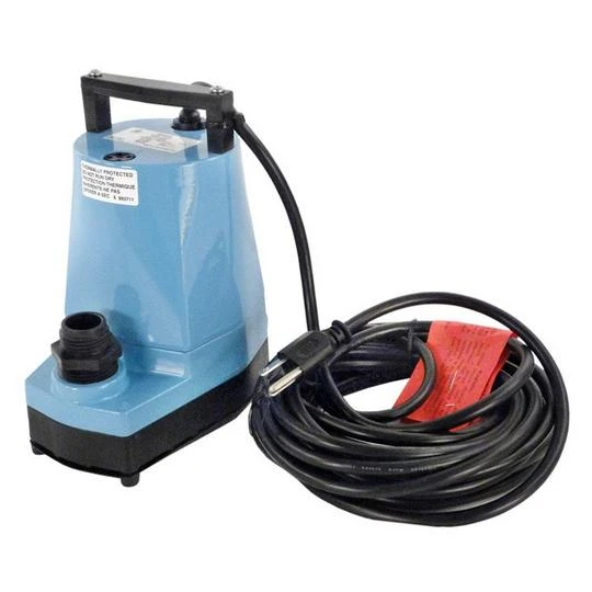 Little Giant - Pool Cover Pump Water Wizard 25' Cord 1200 GPH 1 Little Giant - Pool Cover Pump Water Wizard 25' Cord 1200 GPH