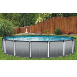 Leslie's - Weekender Premium 24' Round Above Ground Pool Package With Upgraded 15" Sand Filter System 27 Leslie's - Weekender Premium 24' Round Above Ground Pool Package With Upgraded 15" Sand Filter System -Equipment Pools Weekender Premium Above Ground Pool Package 27