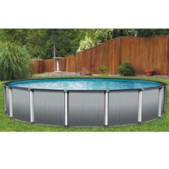 Leslie's - Weekender Premium 18' Round Above Ground Pool Package With Upgraded 14" Sand Filter System -Equipment Pools Weekender Premium Above Ground Pool Package 48